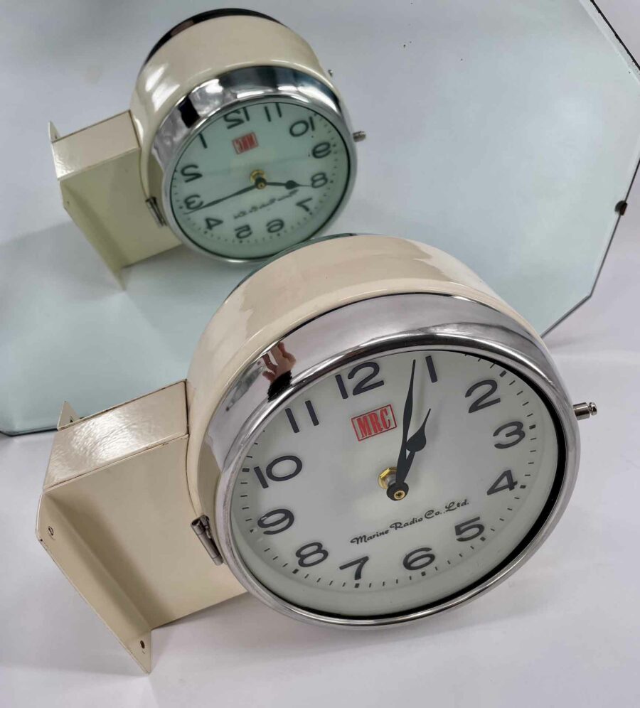 marine-clock-horloge-ship-enamel-chrome