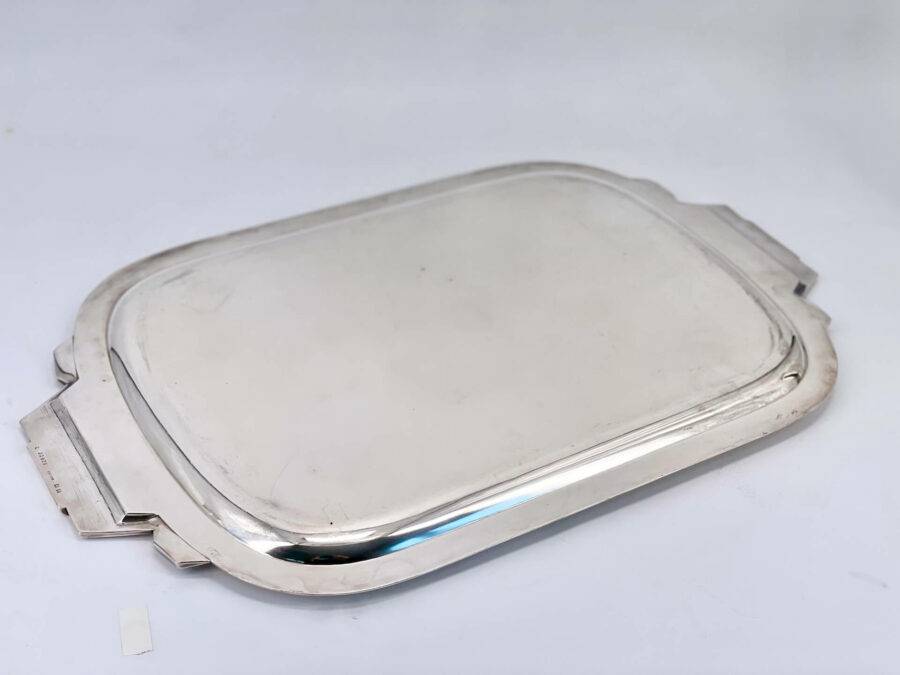 5 1930s french silverware tray ercuis