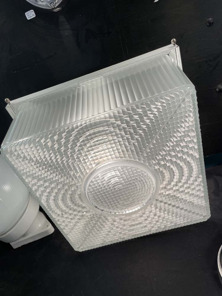 3 ceiling light holophane france art deco