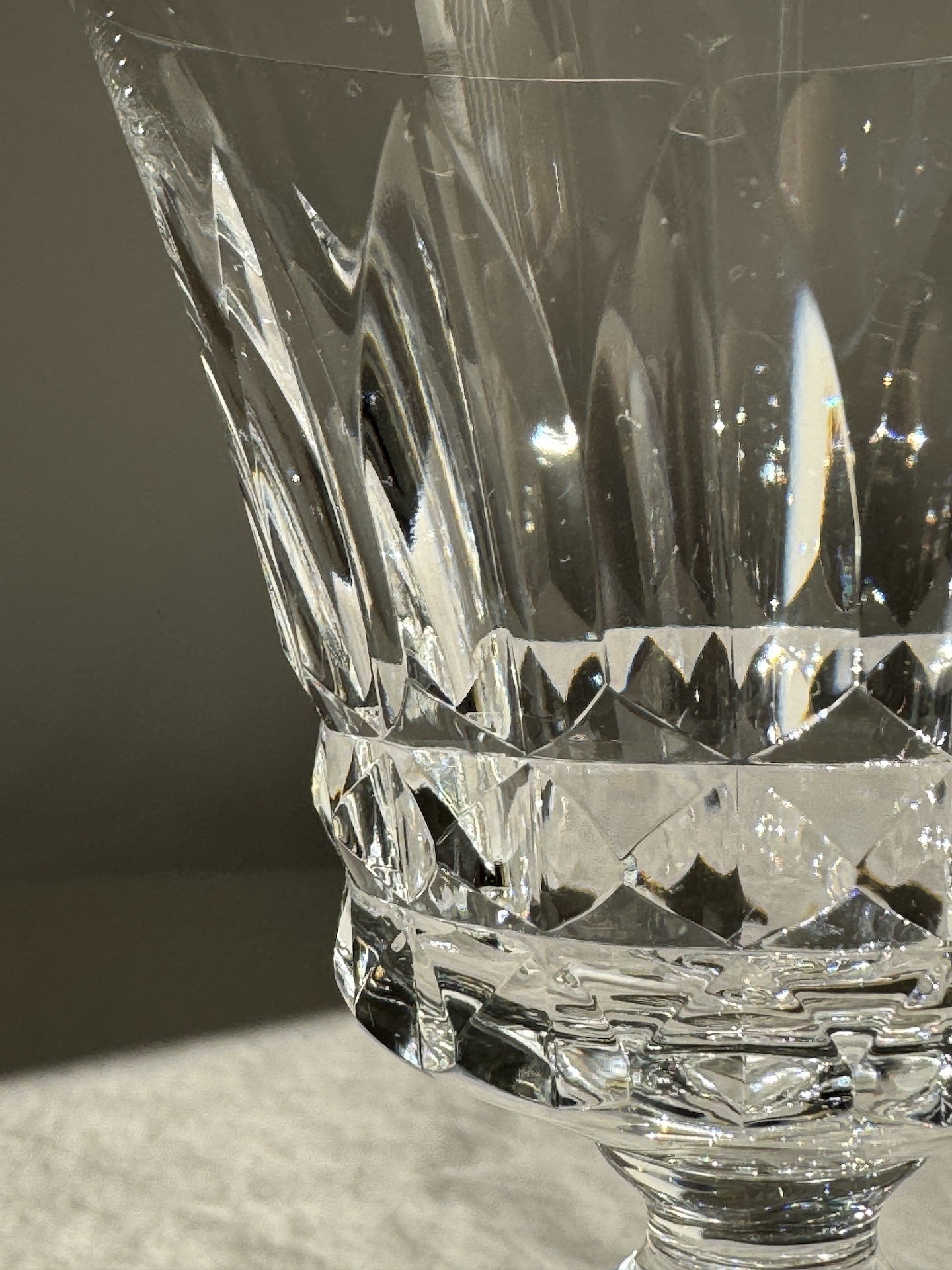 6 cristal de Baccarat Buckingham