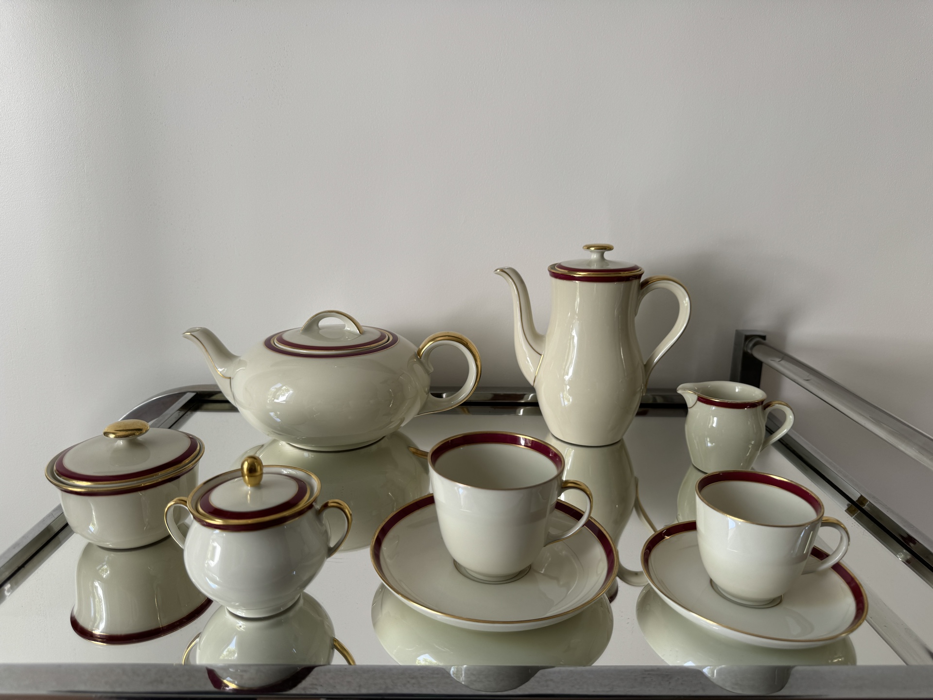 3 coffee tea set furstenberg