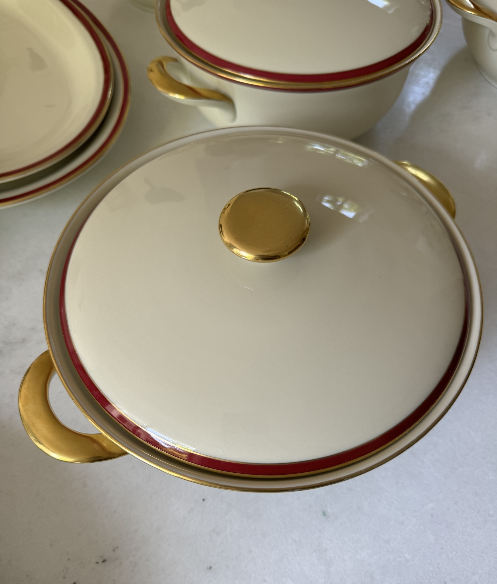 Furstenberg porcelain tableware Wagenfeld bauhaus