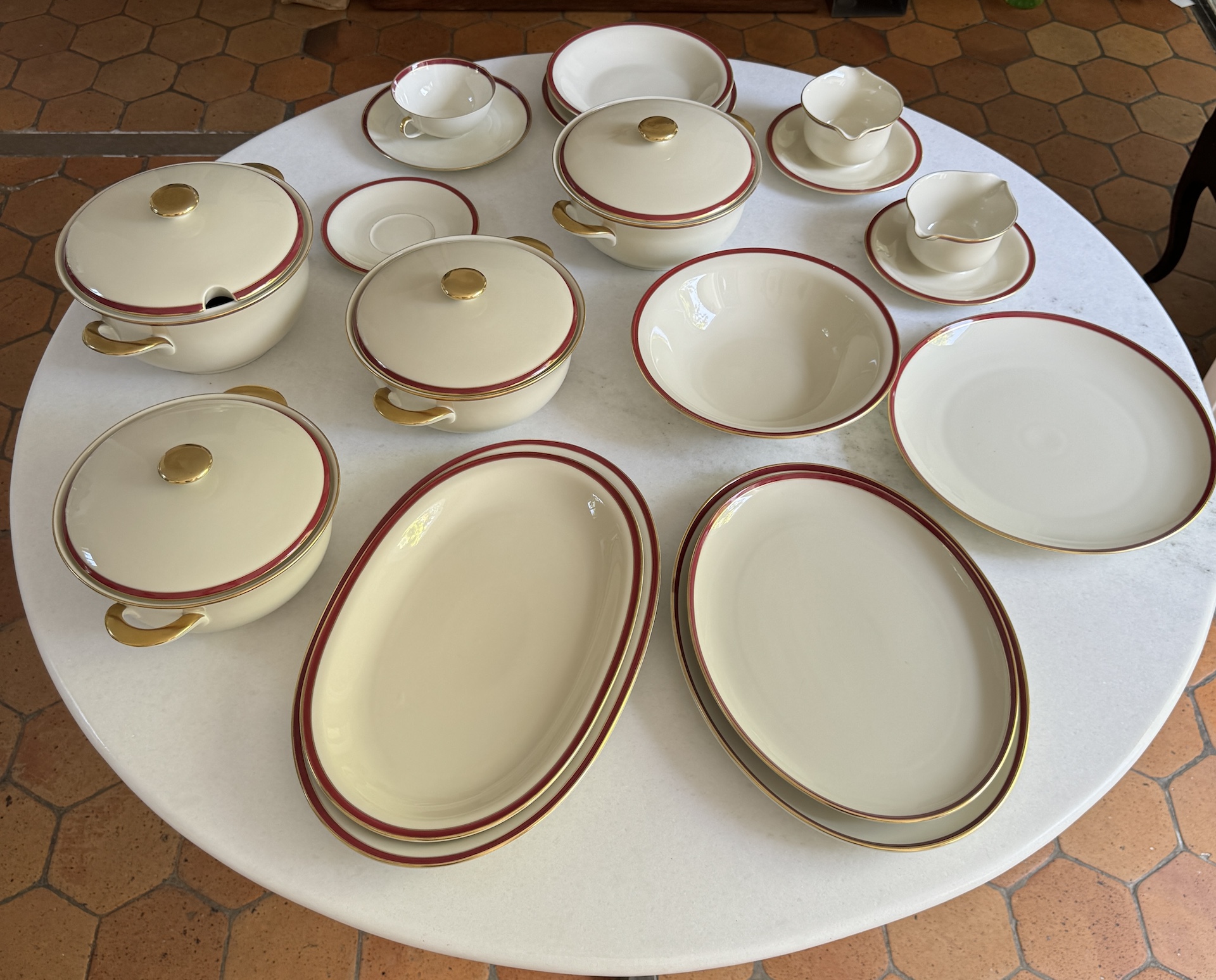 Furstenberg porcelain tableware Wilhelm Wagenfeld