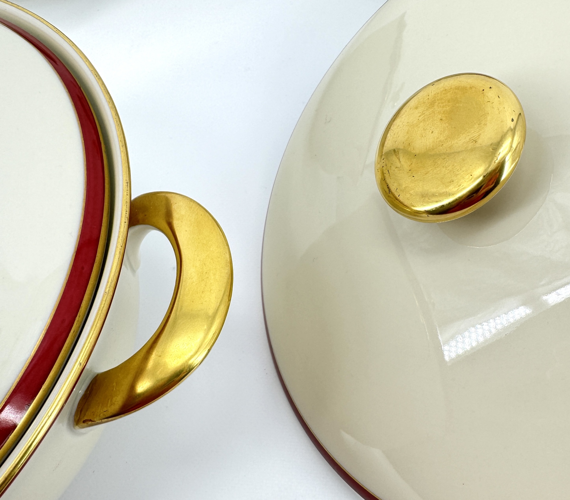 art deco tableware porcelain set