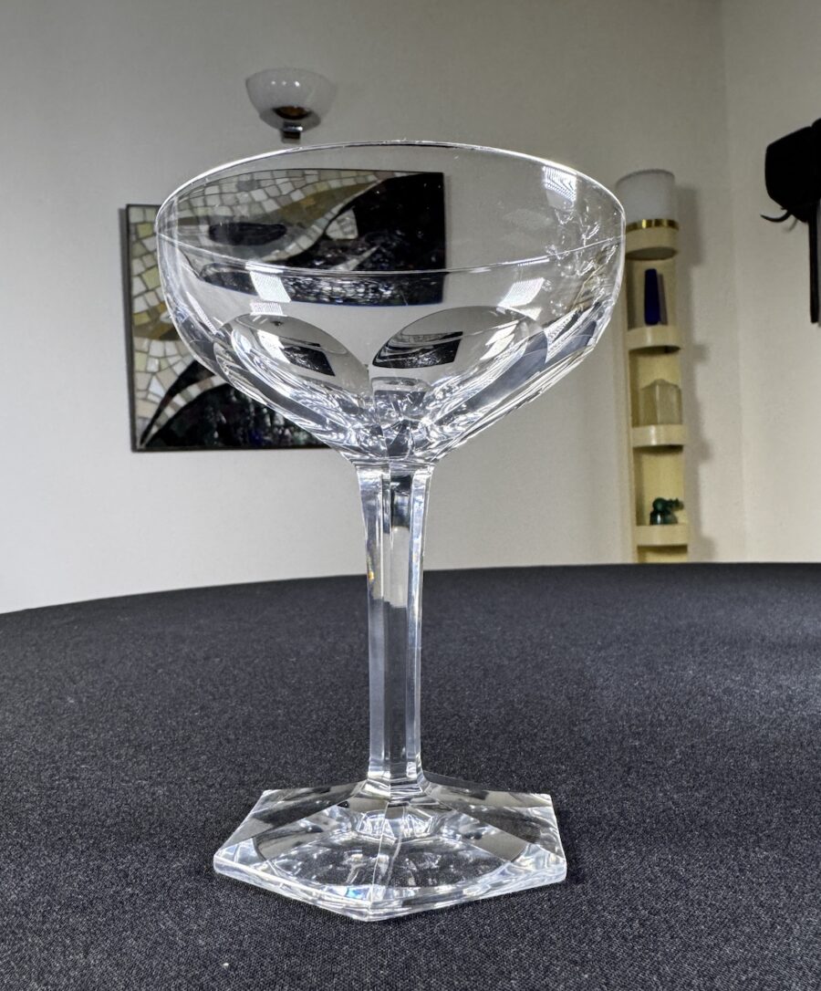 Service de Verres en Cristal de Baccarat Modèle Compiègne 1921 10 Personnes