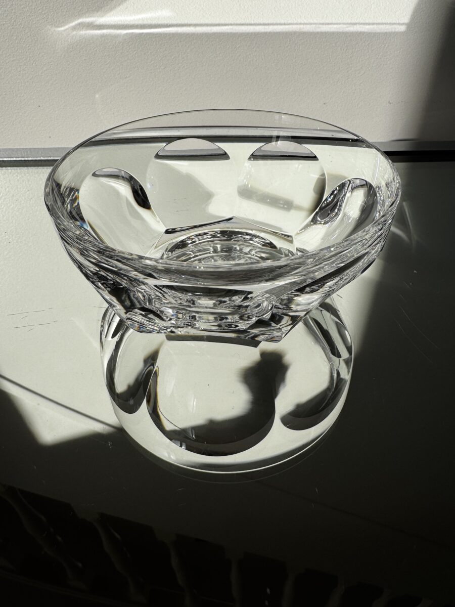 Quatre coupelles en Cristal de Baccarat Modèle Compiègne 1921